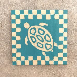 Aqua VI - Original Art Mini